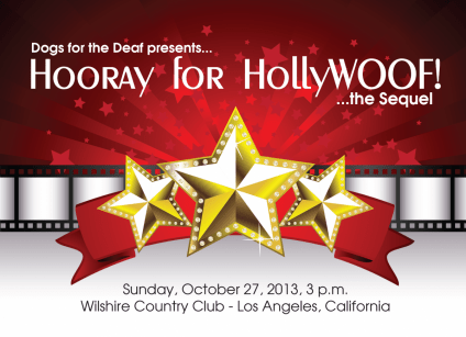 Join Rosalie at the Dogs For The Deaf HollyWOOF Event!